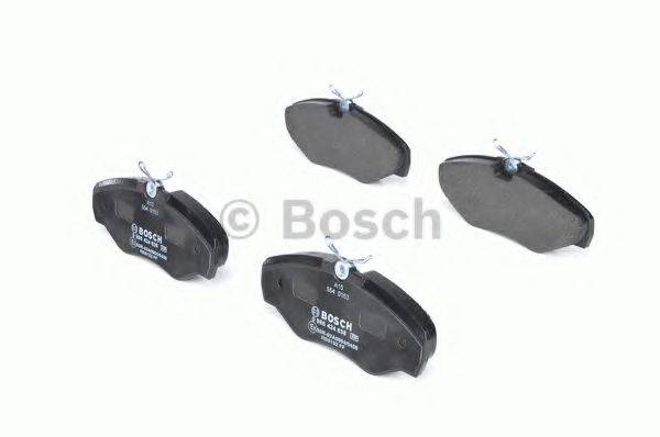 Комплект гальмівних колодок, дискове гальмо BOSCH 0 986 424 636